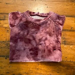Lululemon Velour Crop Crewneck